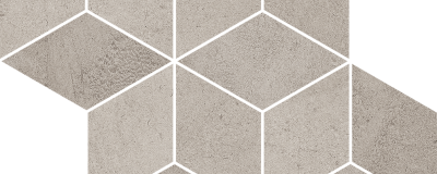 Pure City Grys Mozaika Prasowana Romb Hexagon