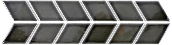 ZONA Rhombus Black Mozaik